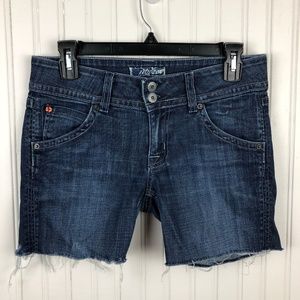 Hudson Women's Jean Shorts Cut off Frayed